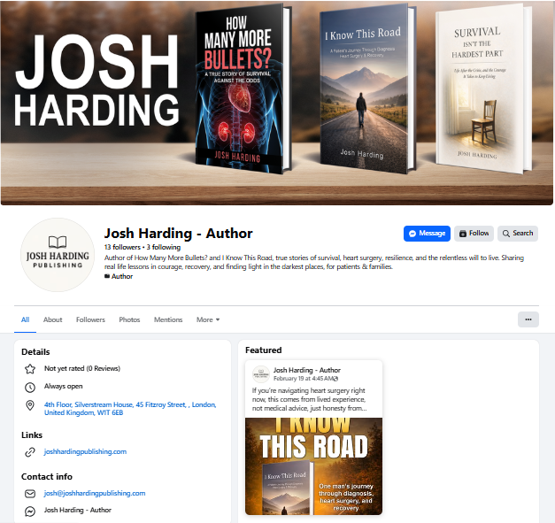 Josh Harding - Author